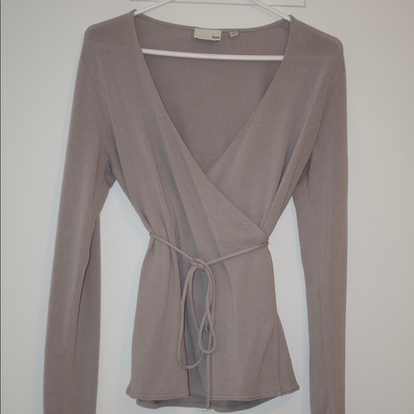 Wilfred Free Katsia Wrap Top - Picture 2 of 3